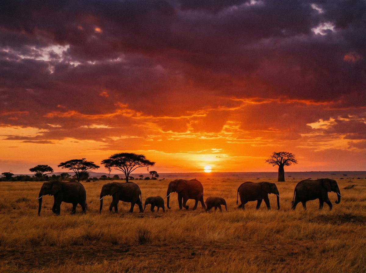 糖心非洲动物大迁徙视频